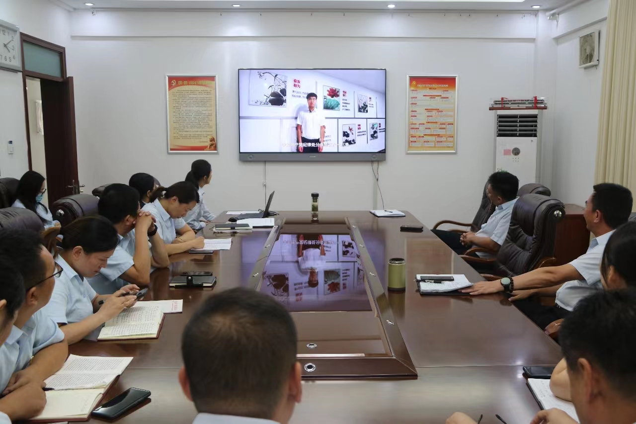 公交集團(tuán)組織黨員干部職工觀看《清風(fēng)常在》紀(jì)法小課短視頻