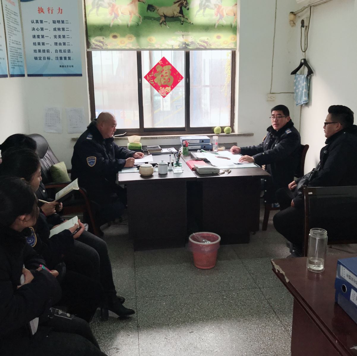 公交集團(tuán)海通公交公司召開“創(chuàng)文”專項會議