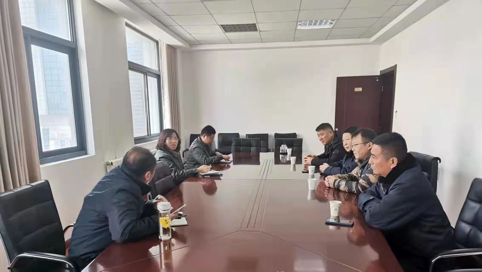 經(jīng)營(yíng)發(fā)展事業(yè)部走訪業(yè)務(wù)單位開展業(yè)務(wù)調(diào)研