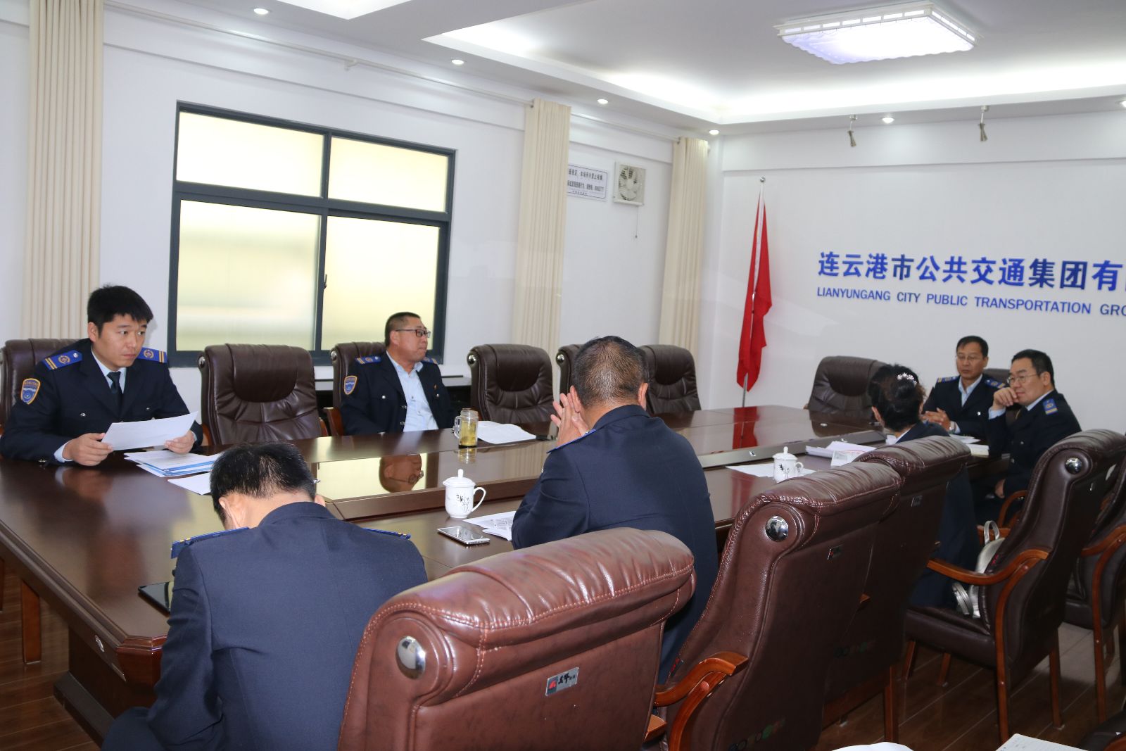 公交集團(tuán)組織召開(kāi)徐圩馬拉松賽交通運(yùn)輸保障工作專題會(huì)