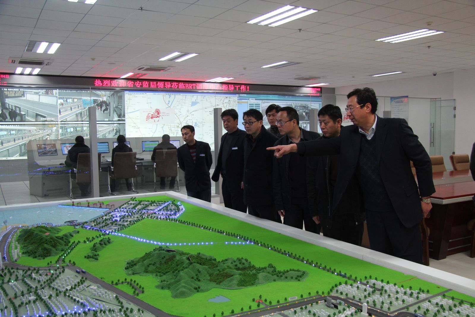 省安監(jiān)局驗收海通公交BRT公司安全文化建設(shè)示范企業(yè)創(chuàng)建工作