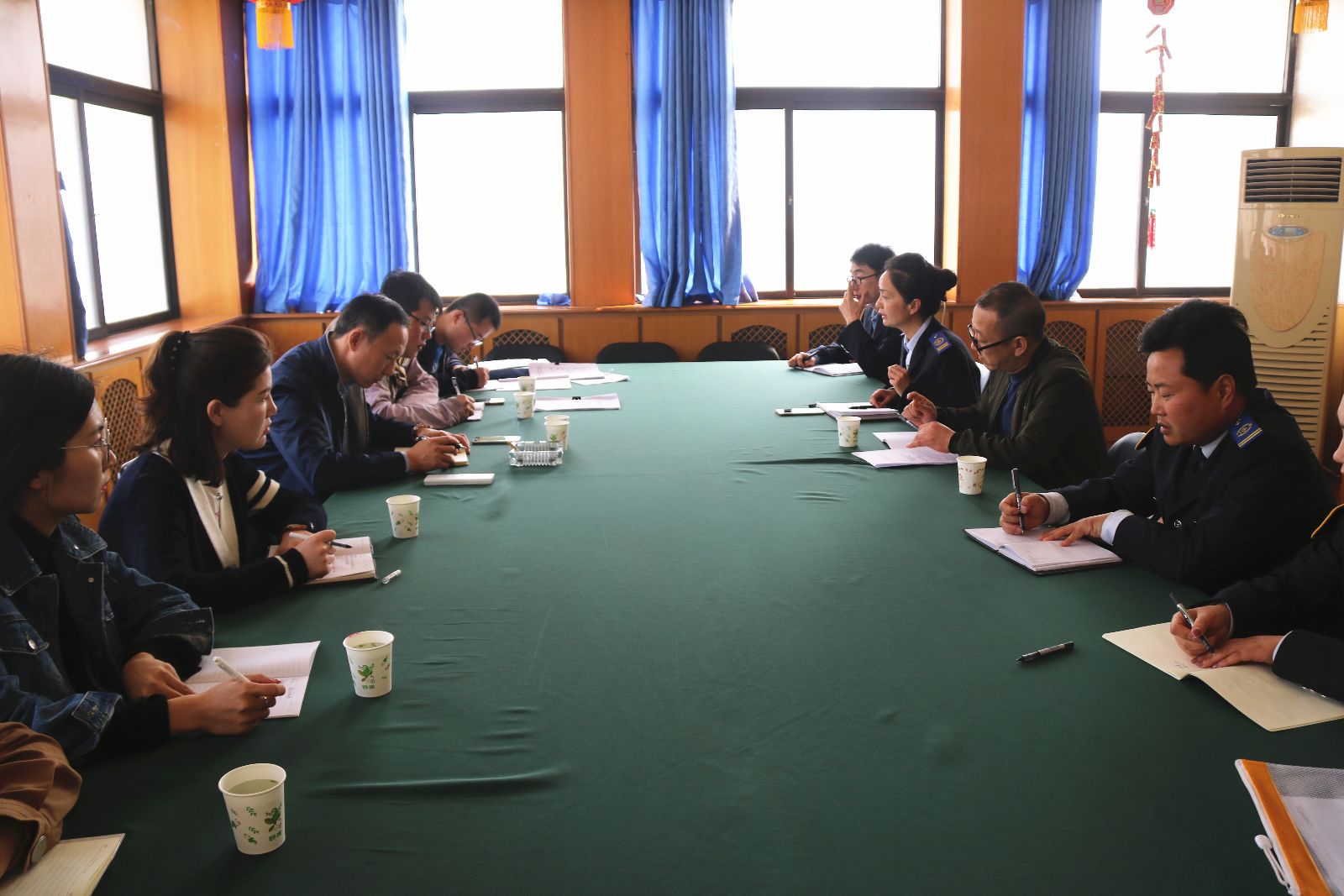 市運(yùn)管處督導(dǎo)檢查公交集團(tuán)佳連公司安全生產(chǎn)工作