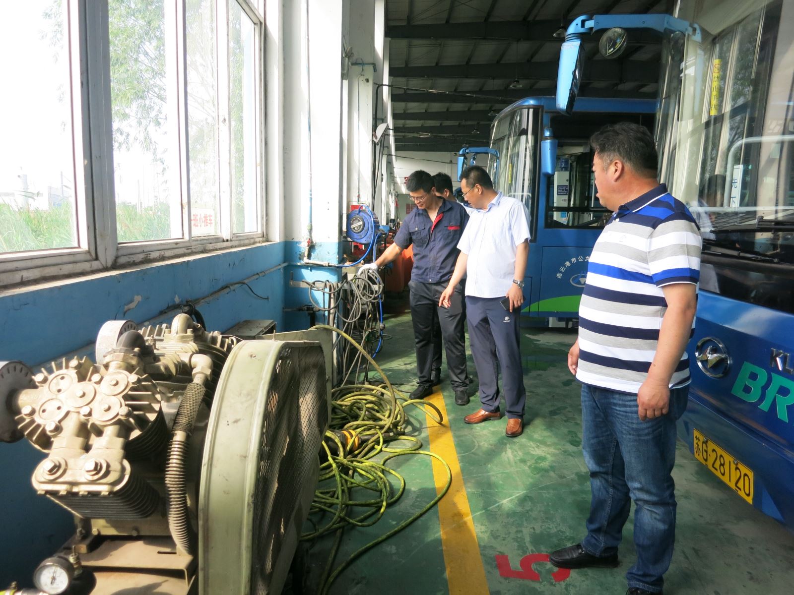 公交集團機務技術(shù)事業(yè)部開展安全檢查工作